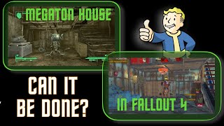Can You Build The Fallout 3 Megaton Player Home in Fallout 4? With No Mods?
