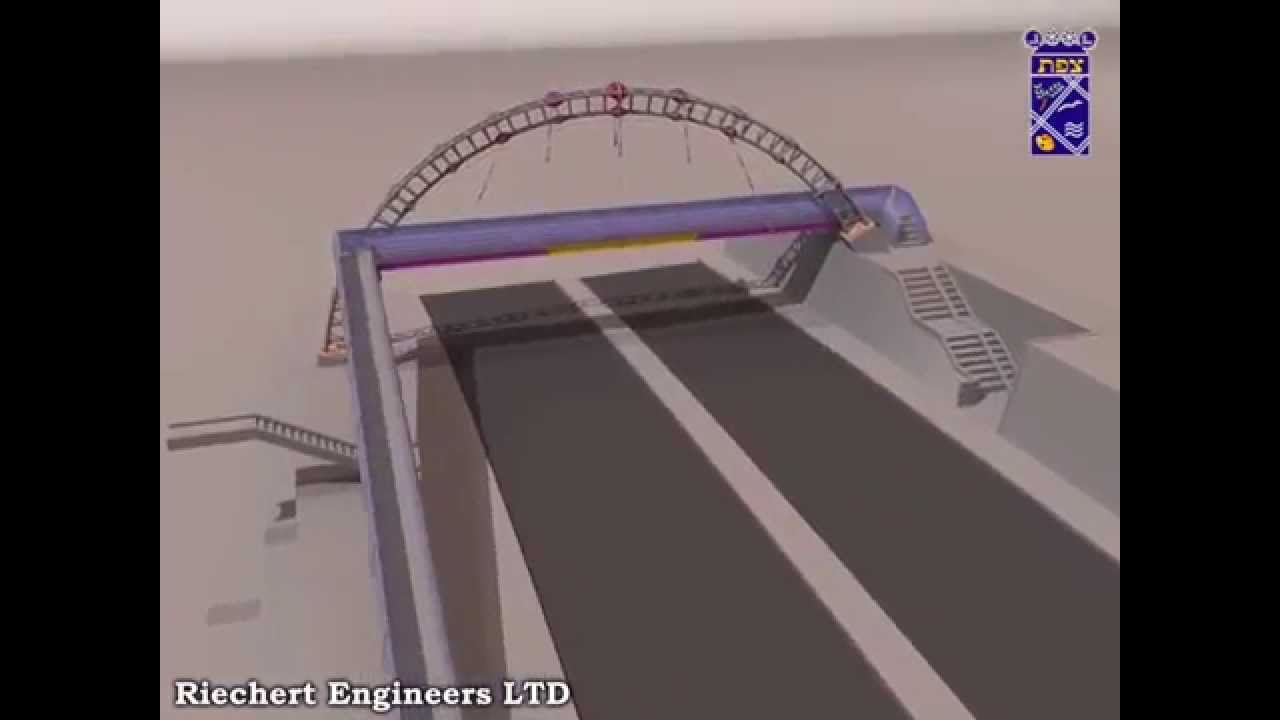 גשר להולכי רגל - צפת , צפוני