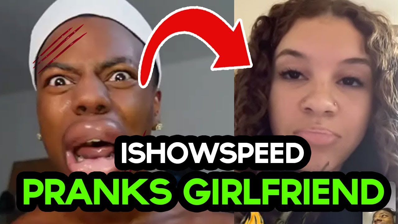 IShowSpeed Prank Calls Girlfriend and Says he Got Jumped #ishowspeed #prank #live