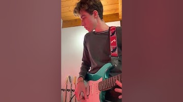 My Berklee Guitar Audition (improvising over a g minor backing track) 4K HDR