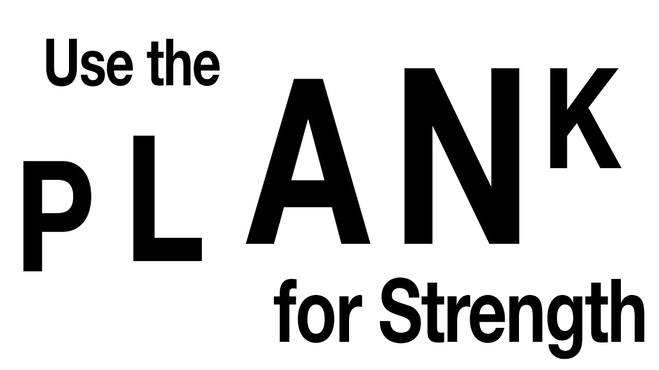 Use the Plank for Strength Kettlebell X Training San Diego Weight