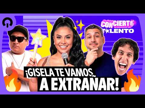 ¡GISELA PONCE DE LEÓN, TE VAMOS A EXTRAÑAR! - GALA 3 | CONCIERTO TALENTO