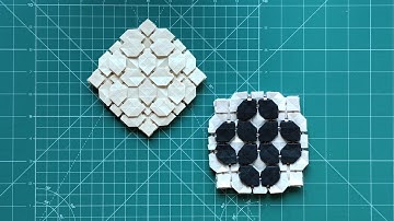 Origami Tessellation Model no. 85-21 Tutorial: Step-by-Step Paper Art Folding | DIY