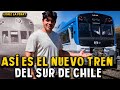 INCREÍBLE Chile estrena NUEVO TREN de SUDAMÉRICA¿EL NUEVO TRANSPORTE MÁS MODERNO en el SUR CHILE?🚊🇨🇱