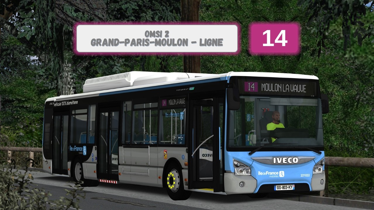 Omsi 2 | Grand-Paris-Moulon - Ligne 14 Moulon La Vauve | Iveco Urbanway 12 GNV C9
