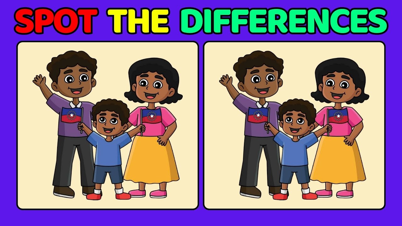 Spot The 3 Differences 🧩 Can You Find Them All? | Find The Difference ...