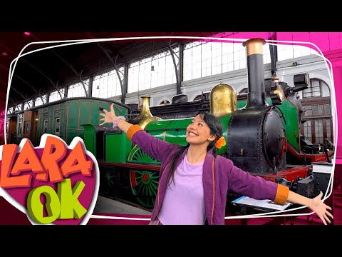 El Museo del Ferrocarril de Madrid Aprende con LARA OK Vídeos educativos para niños