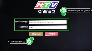 Hướng dẫn cài đặt phần mềm xem truyền hình và giải trí HTVonline cho Android Tivi Sony. screenshot 4