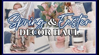 HUGE SPRING & EASTER DECOR HAUL 2021 | FARMHOUSE SPRING DECORATING IDEAS