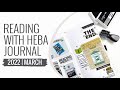 Reading With Heba Journal March 2022 | Archer & Olive Traveler's Notebook