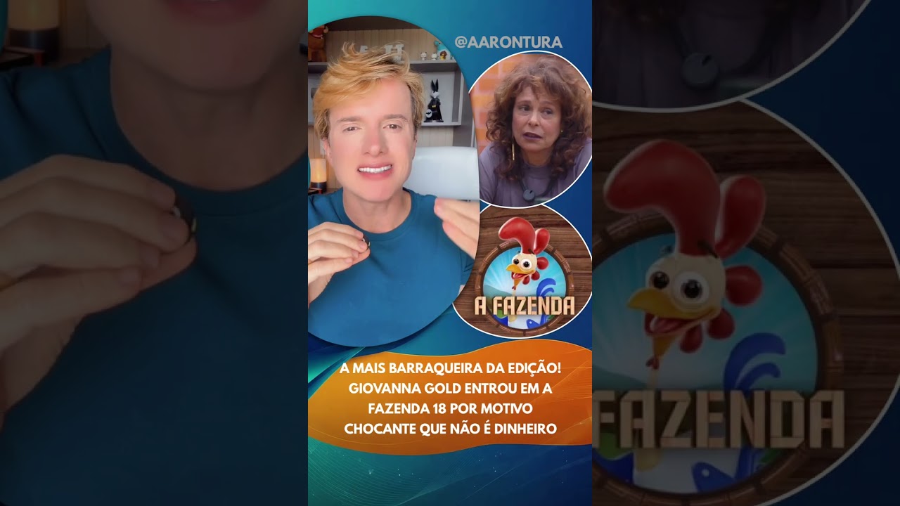 A mais barraqueira da edição! Giovanna Gold entrou em A Fazenda 18 por motivo chocante