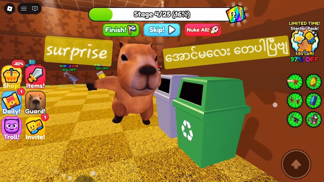 Prison Game escape (OMG)😲😲😲