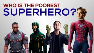 Who is the Poorest Superhero ?