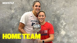 Elena Delle Donne vs. Her Wife In A POWER Couple Challenge! 🔥