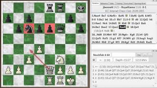 Blitz chess postmortem #529: Dutch defense - Staunton gambit