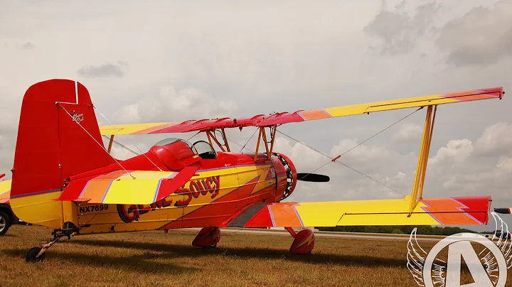 Adventures With Aviator - Old School Aerobatics In An Awesome Biplane... (Gene Soucy at Sun-N-Fun 2012)