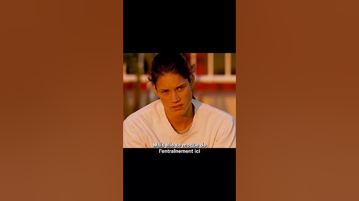 La fille est devenue la championne du monde.#film #france