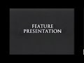 Lionsgate Feature Presentation Logo With Live Entertainment Announcer