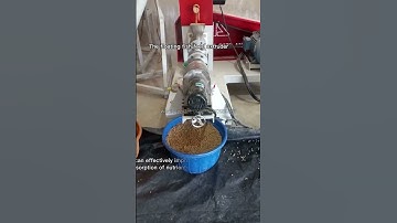 Floating fish feed pellet machine put into use in Ghana