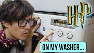 HARRY POTTER Theme but played on my WASHER  DRYER