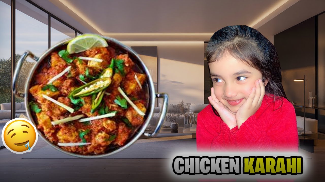 Aaj Hum Ne Ghar Par Banai Lazeez Chicken Karahi 🍗🔥 | Full Desi Taste