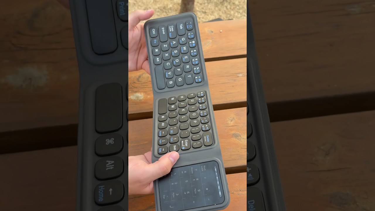 Wiwu Foldable Wireless Keyboard FMK-05 | With Touchpad