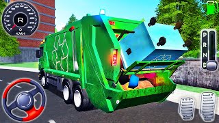 Trash Truck Simulator - Garbage Dump Truck City Driving - Android GamePlay screenshot 5