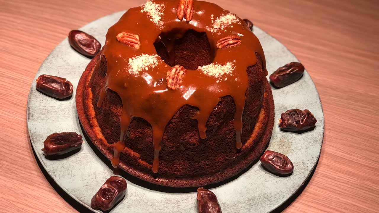 كيكة التمر اللذيذة بأسهل طريقة