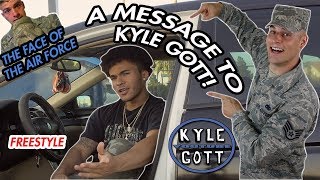 Military Rapper Kills Freestyle About Kyle Gott (The Face of the Air Force)🔥🔥✈️