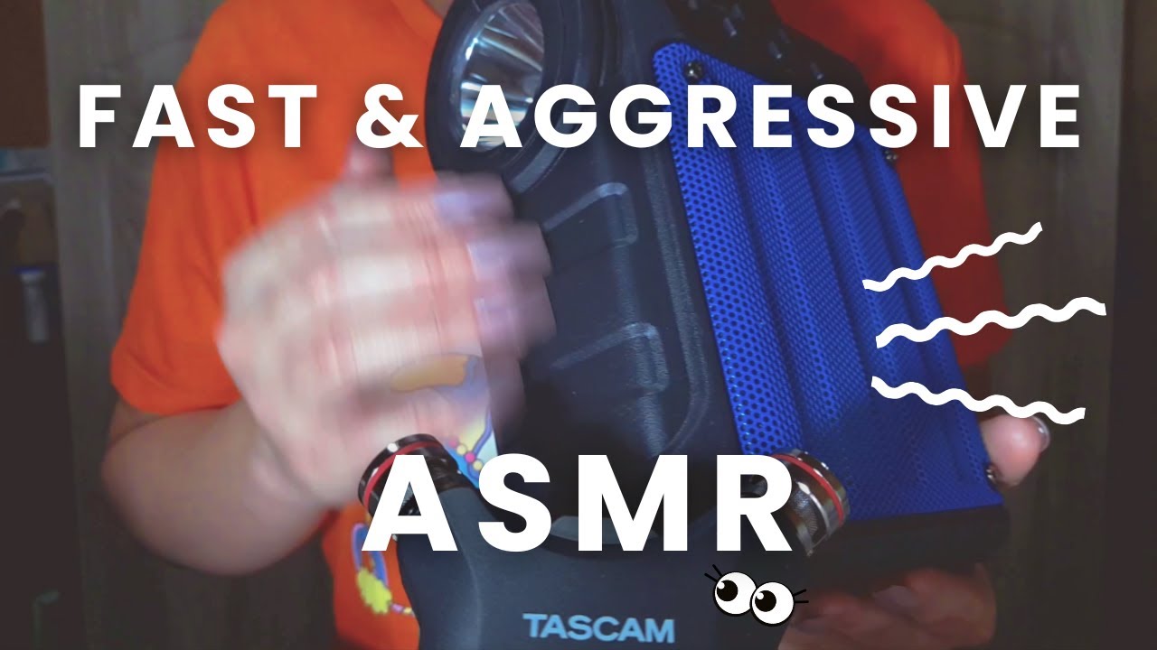ACTUALLY FAST & AGGRESSIVE ASMR SCRATCHING ONLY - For Sleep, Tingles, Relaxation (No Talking)