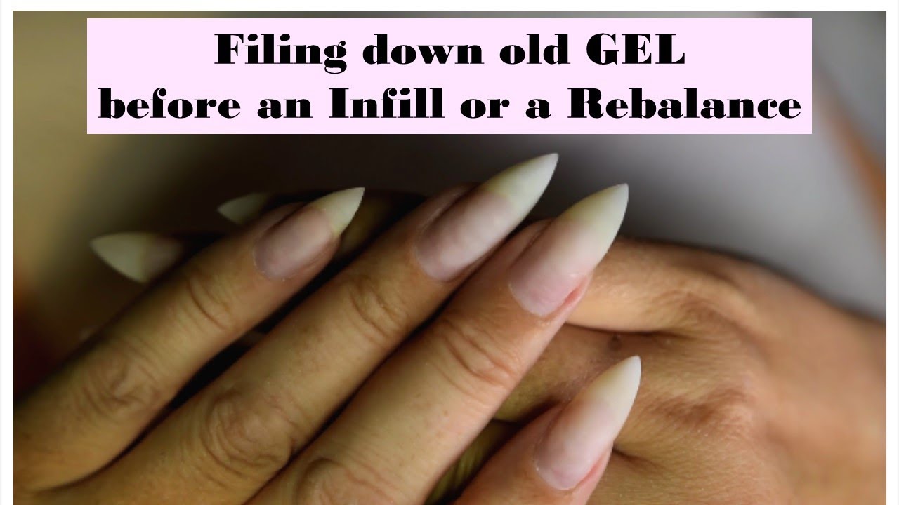 How To File Down Your GEL Nails Before An Infill Or A Rebalance how-to-file-down-your-gel-nails-before-an-infill-or-a-rebalance