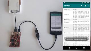 Proxmark3 ISO14443A real time sniffing Android application demo