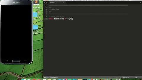 Corona SDK tutorial part 1/ displaying Text