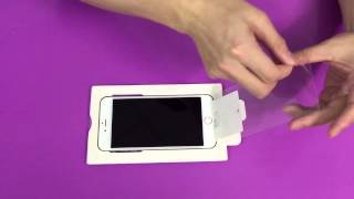 Tempered glass screen protector with easy applicator (Abee)