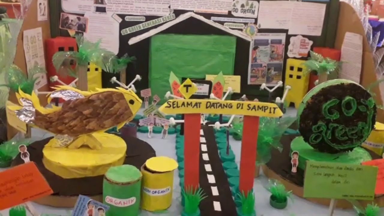 Lomba Mading 3D  3 Dimensi Karang taruna Kotim Kalteng 