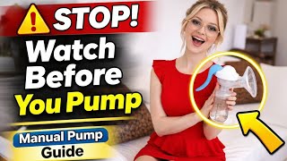 Manual Breast Pump Watch This Before Using Step-By-Step Guide For Moms