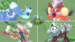 All Common, Rare & Epic Monsters  Faerie Island update 18 | My Singing Monsters