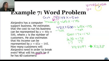 3-1 Solving Systems of Equations Part 2 Video Notes