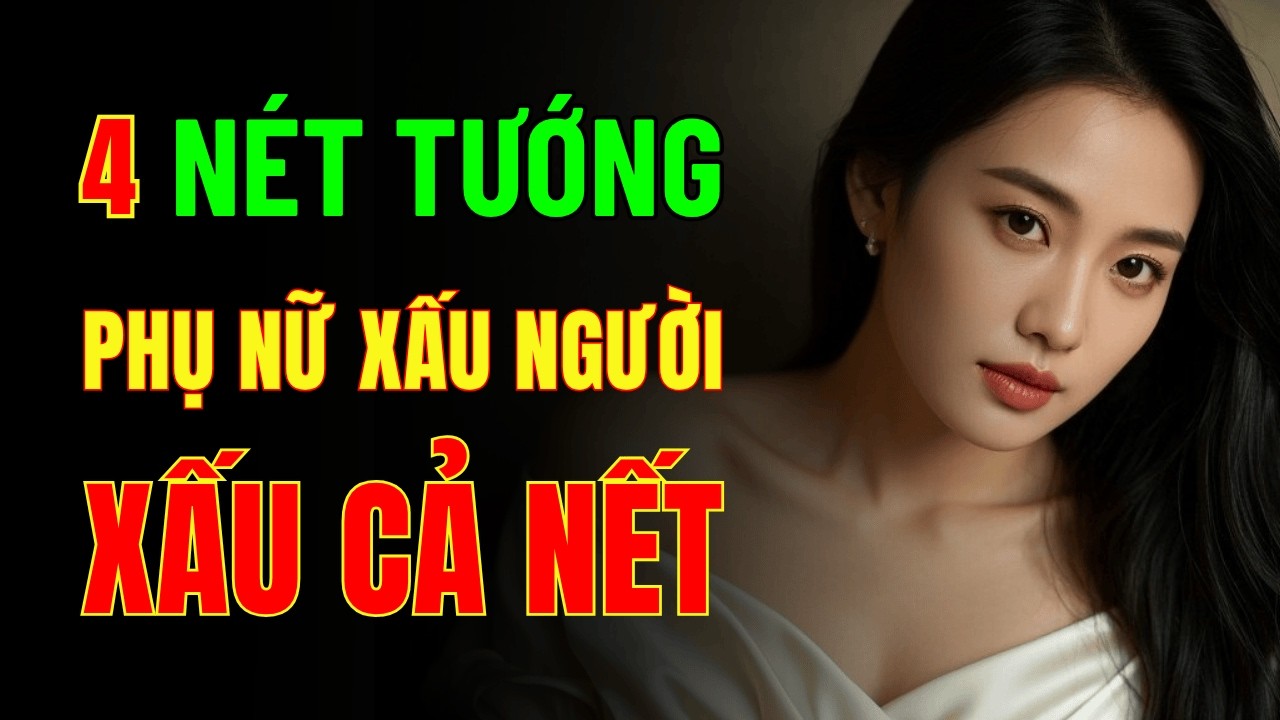 Cổ Nhân Dạy: 4 Nét Tướng Phụ Nữ Xấu Người Xấu Cả Nết – Đừng Dại Mà Lại Gần