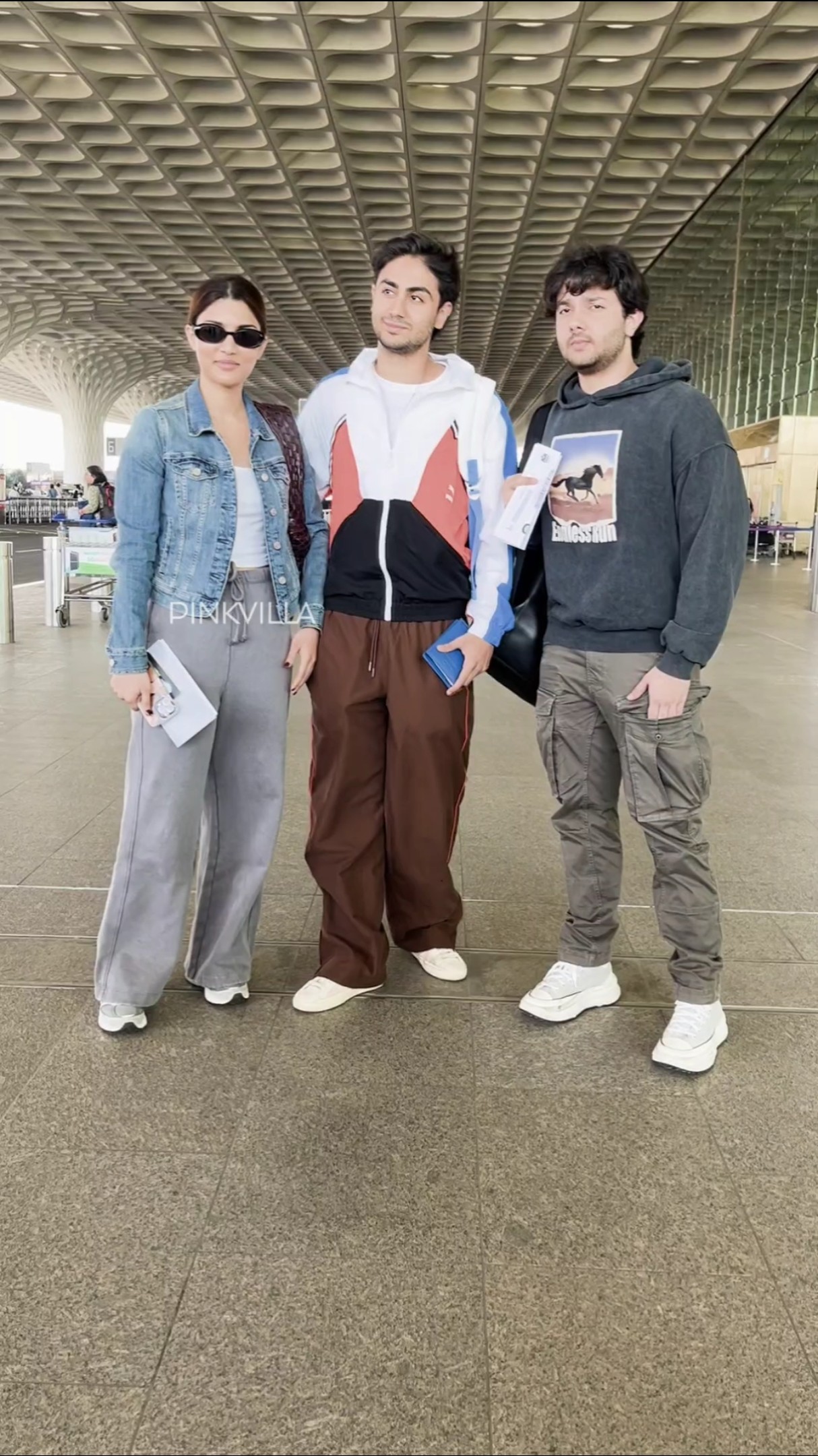 Khan Siblings Spotted Together ? | Arhaan Khan, Nirvaan Khan \u0026 Alizeh Agnihotri | #shorts #bollywood