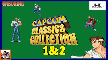 Capcom Classics Collection Reloaded & Remixed PlayStation Portable Unboxing