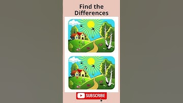 Spot the Differences Between Two Pictures #puzzle #spotthedifference #findthedifference  #iqtest