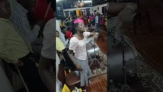 Minister Desmond Murphy of Bellfield Apostolic singing at Youth Week 2026