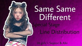 My Teenage Girl - Same Same Different (Special MBC Stage) 38girls, Soyeon & Aiki [LINE DISTRIBUTION]