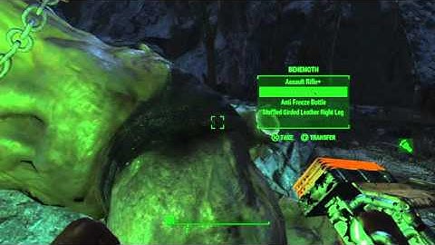 Fallout 4 Killing Behemoth in one hit - survival mode (glitched????)