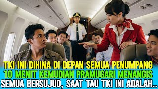 TKI INI DIUSIR DARI JET OLEH PRAMUGARI JEPANG, TAPI 10 MENIT KEMUDIAN PRAMUGARI BERLUTUT MENANGIS!