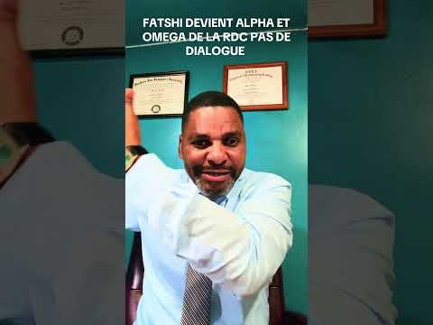 FELIX TSHISEKEDI LE DEMI Dieu DU CONGO BOUDE LE DIALOGUE DE THABO MBEKI