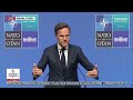 WATCH: NATO Sec. General Rutte Recaps the Successful NATO Leaders Summit - 07/08/26