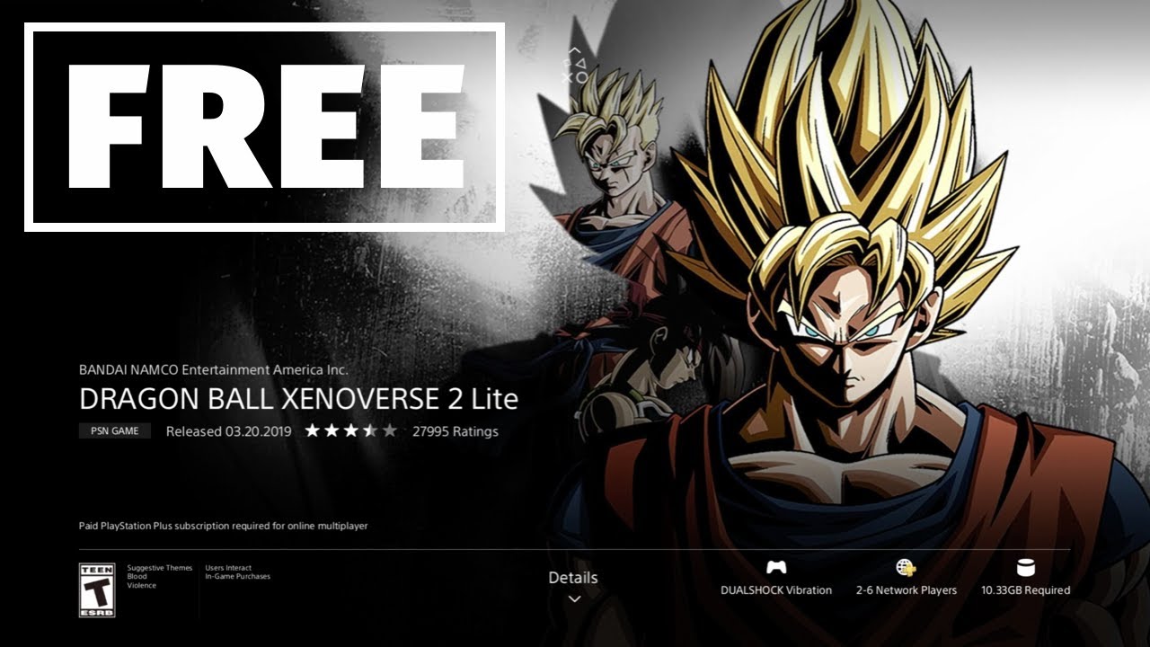 How to Dragon Ball Xenoverse 2 Lite for on PS4 | PlayStation | Free Game -