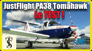 FS2020 / Just Flight PA38 Tomahawk / le Test / 4k